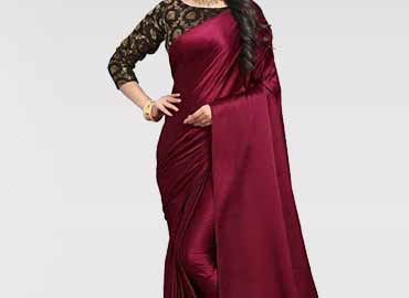 Plain Saree