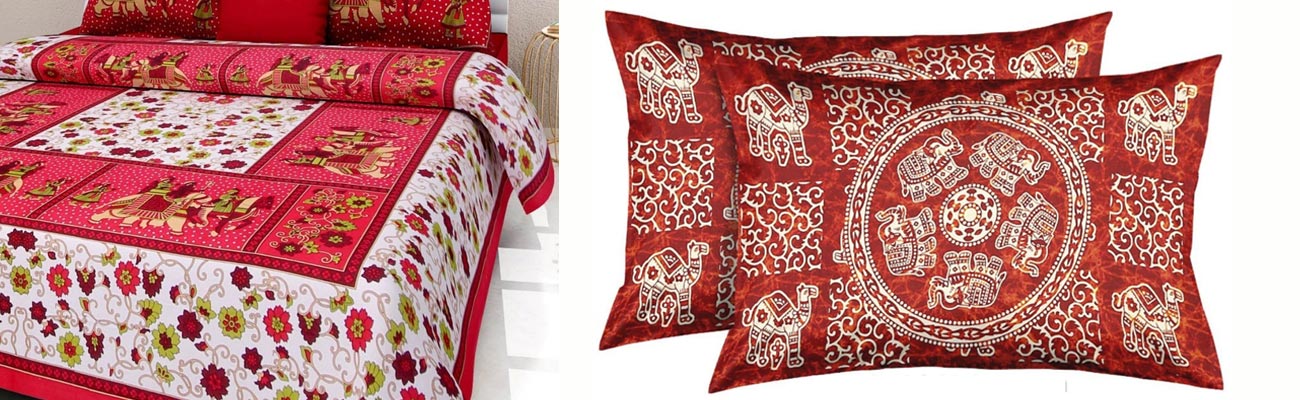 Jaipuri Bedsheets - A Traditional Look